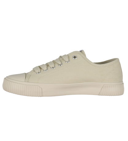 Calvin Klein Skor - Low Cut Lace-Up - Beige