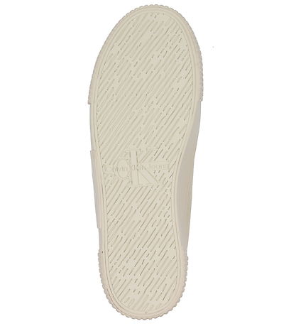 Calvin Klein Skor - Low Cut Lace-Up - Beige