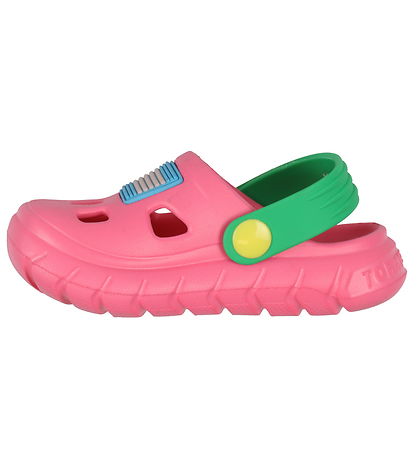 Tommy Hilfiger Sandalen Bequem Fuxia Green KW DE