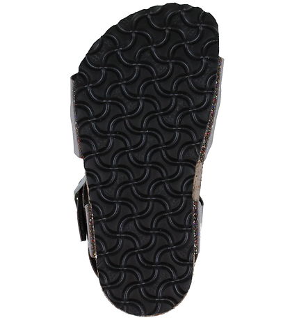 Birkenstock Sandalen - Rio Plain - Cosmic Glitzer Black Multi