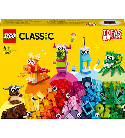 LEGO Classic+ - Creative Monsters 11017 - 140 Parts