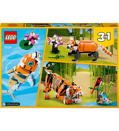 LEGO® Creator - Majestic Tiger 31129 - 3-I-1 - 755 Parts