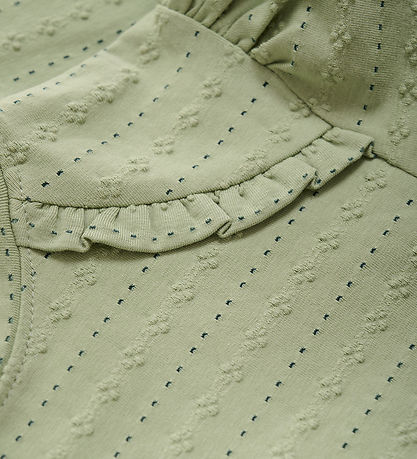 Minymo Blouse - Jaquard - Reseda
