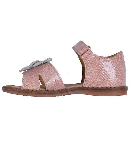 Bisgaard Sandalar - Barbara - Rose Croco