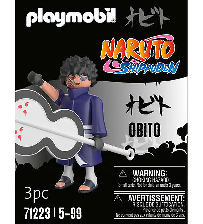 Playmobil Naruto - Obito - 71223 - 3 Partar