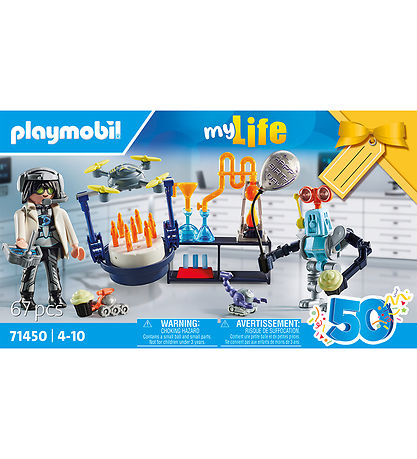 Playmobil My Life - Scientists with Robots - 71450 - 67 Parts