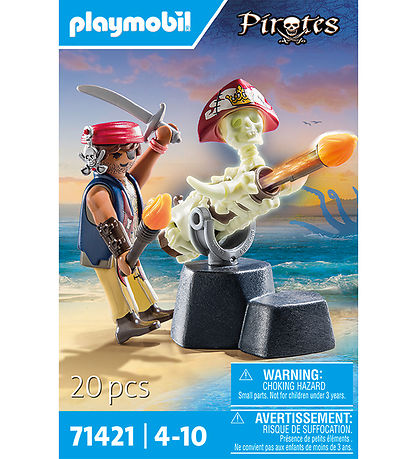 Playmobil Pirates - Byssumenn - 71421 - 20 Partar