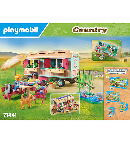 Playmobil Country - Cozy Caravan cafe - 71441 - 145 Parts