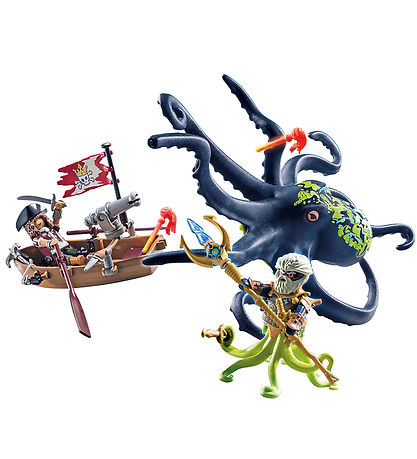 Playmobil Pirates - Kampen mot jättebläckfisken - 71419 - 44 Del