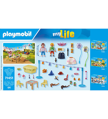 Playmobil My Life - Búningapartý - 71451 - 64 Partar