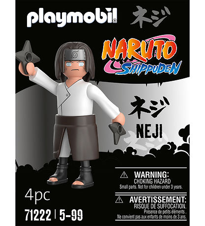 Playmobil Naruto - Neji - 71222 - 4 Partar