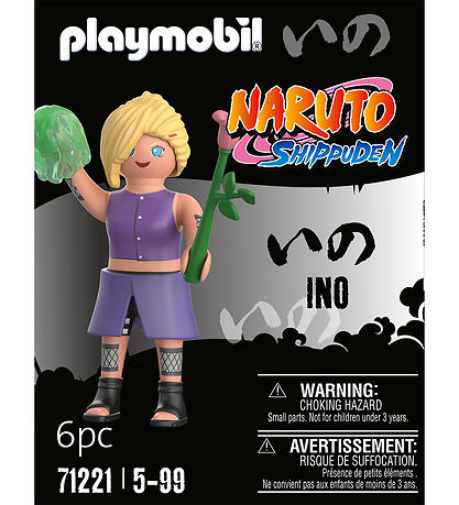Playmobil Naruto - Ino - 71221 - 6 Parts