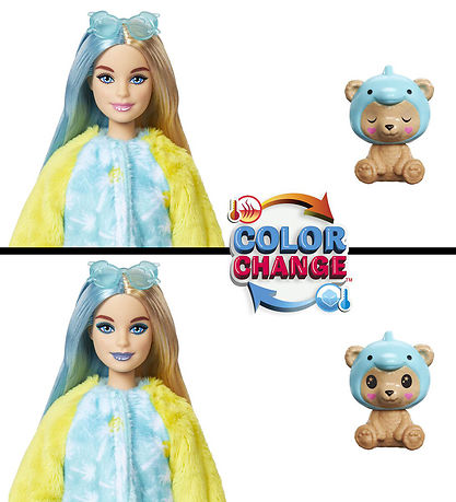 Barbie Poupee Cutie Reveler Teddy Dolphin KW FR