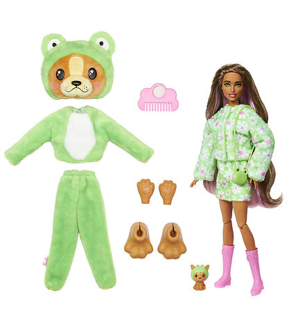 Barbie Doll - Cutie Reveal - Dog in Frog