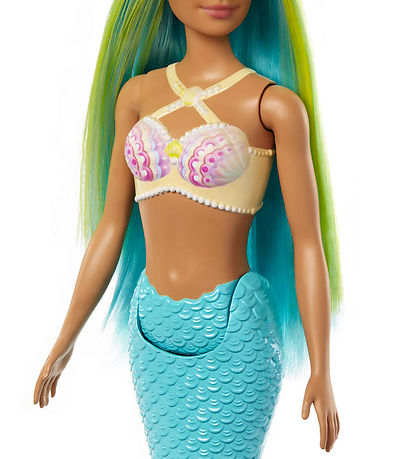 Barbie Docka - 30 cm - Core - Sjöjungfru - Blå/Grön