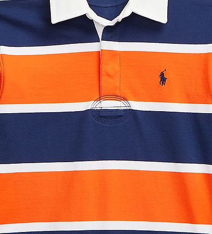 Polo Ralph Lauren Polo - Navy/Orange Striped