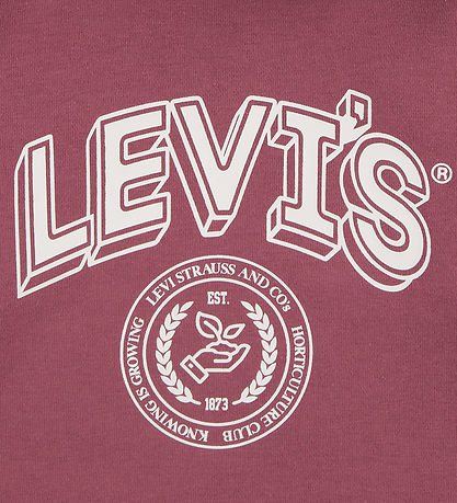 Levis Hettupeysa - Stripe á Sleeve - Roan Rouge