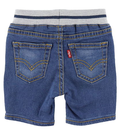Levis Shorts - Denim - Pull On Rib - Blue