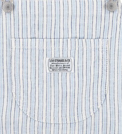 Levis Overalls - Utility Stripe - Sugar Swizzle