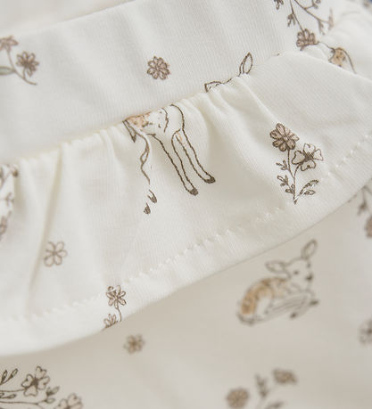 Fixoni Leggings - Silver Peony w. Print