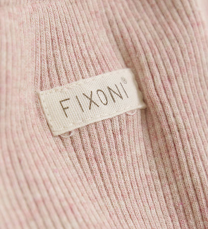 Fixoni Leggings - Rib - Silfur Peony