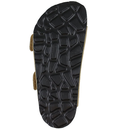 En Fant Sandalar - Nubuck - Champagne Drapplitað