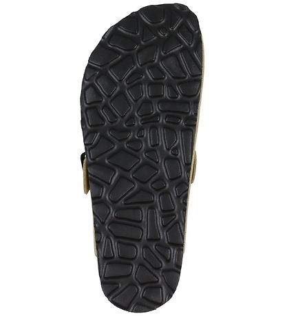En Fant Sandalar - Nubuck - Champagne Drapplitað