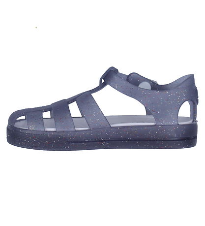 En Fant Flip Flops - Glitter - India Ink