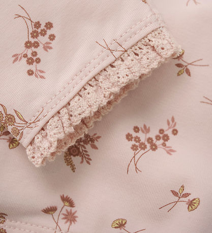 En Fant Leggings - AOP - Peach Písk M. Blóm
