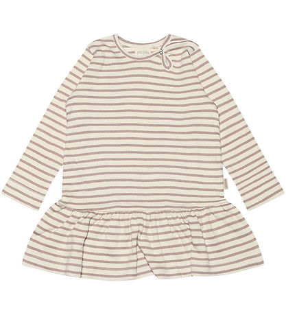 Petit Piao Kjóll - Rib - Modal - Rose Fawn