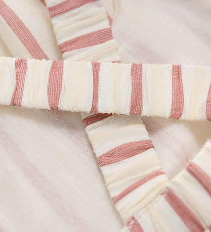 Robe En Fant - Rayures - Lait de poule