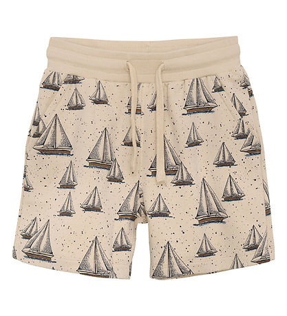 Shorts en Molleton En Fant - Ciment