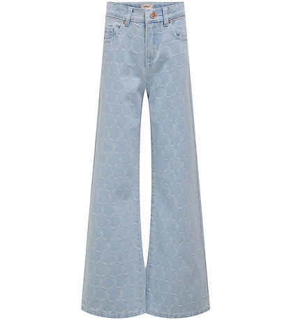Kids Only Jeans - KogHope - Light Blue Gallaefni