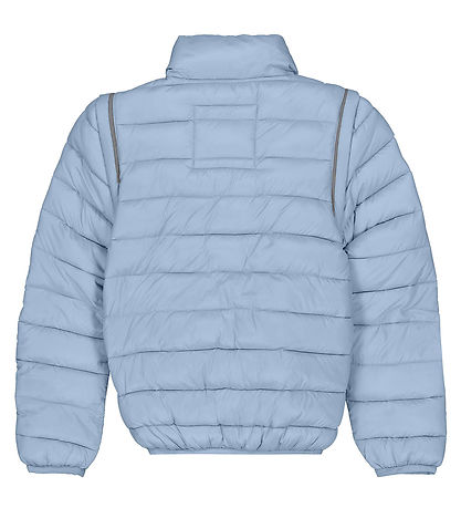 Mikk-Line Vadderad jacka/Väst - 2-I-1 - Blekt Denim