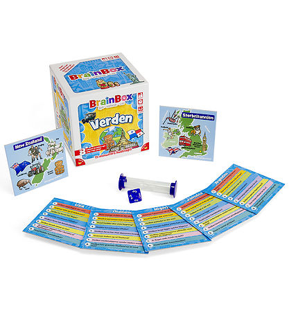 Brainbox Memory Game - World