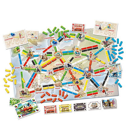 Ticket to Ride Board Game - First Journey - Nordic