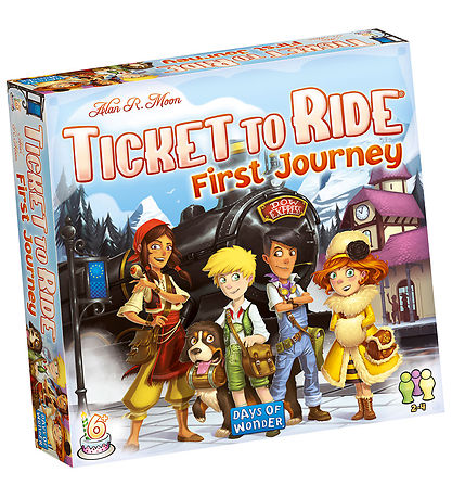 Ticket to Ride Board Game - First Journey - Nordic