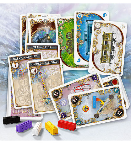 Ticket to Ride Board Game - Northern Lights - Nordic