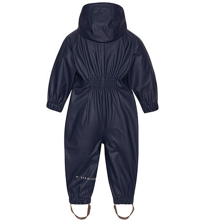 Ver de Terre Rainsuit - PU - Navy