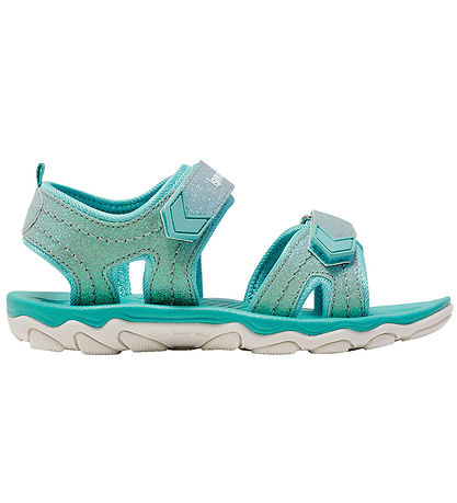 Hummel Sandalar - Glitter Jr - Blue Surf