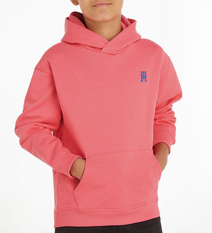 Tommy Hilfiger Hoodie - Monogram - Glamor Pink