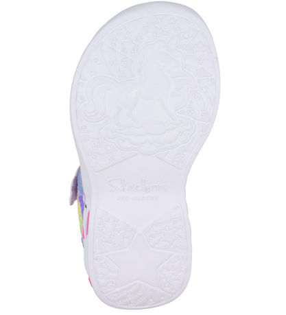 Skechers Sandals w. Lights - S Lights Unicorn Dreams - Blue/Mult