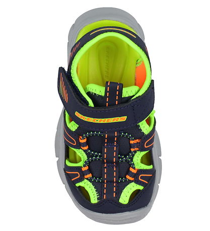 Skechers Sandals - Relix Valder - Navy/Lime