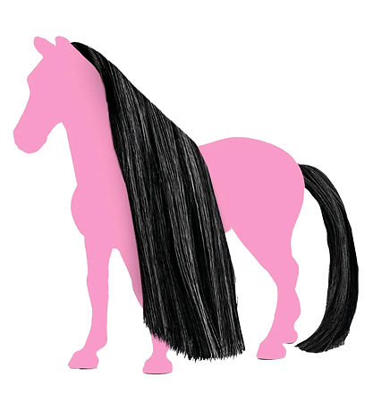 Schleich Horse Club - Haare Beauty Pferde Schwarz - 42649