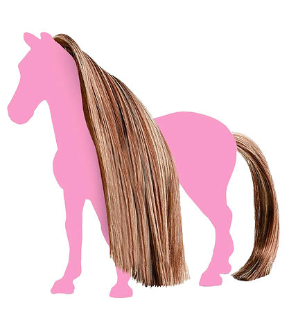 Schleich Horse Club - Haare Beauty Pferde Goldbraun - 42653