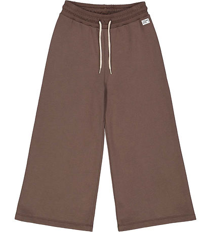 Olsen Kids x Stad Green Sweatpants - Utsvängda - Cedar Brown