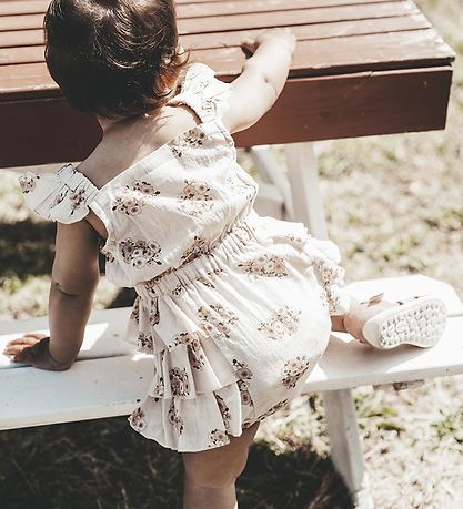 That's Mine Summer Romper - Bebe - Spring Poppies