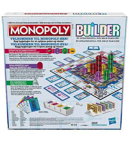 Hasbro Board Game - Monopoly Builder