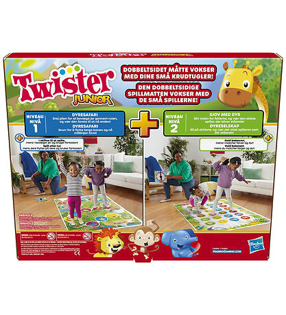 Hasbro Game - Twister Junior - 2-I-1