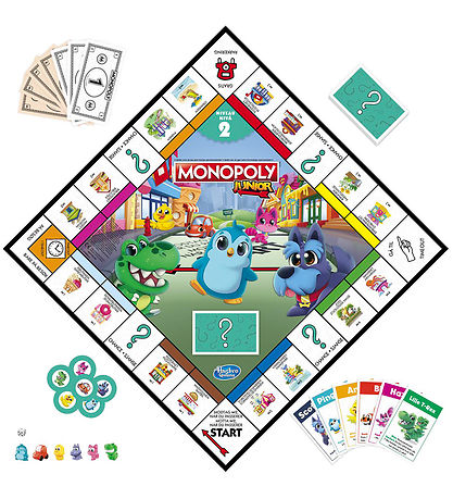 Hasbro Bordspel - Monopoly Junior - 2-in-1